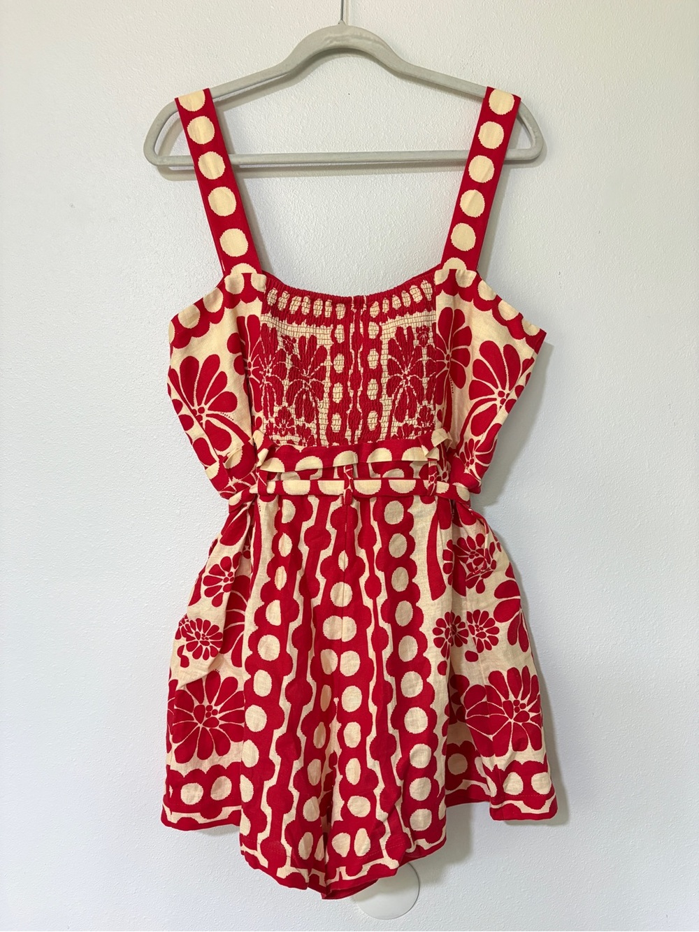 FARM Rio Palermo Linen Blend Romper - Picture 10 of 14